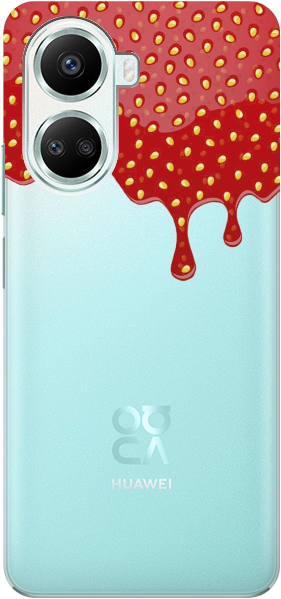 Силиконовый чехол на Huawei nova 10 SE с 3D принтом 