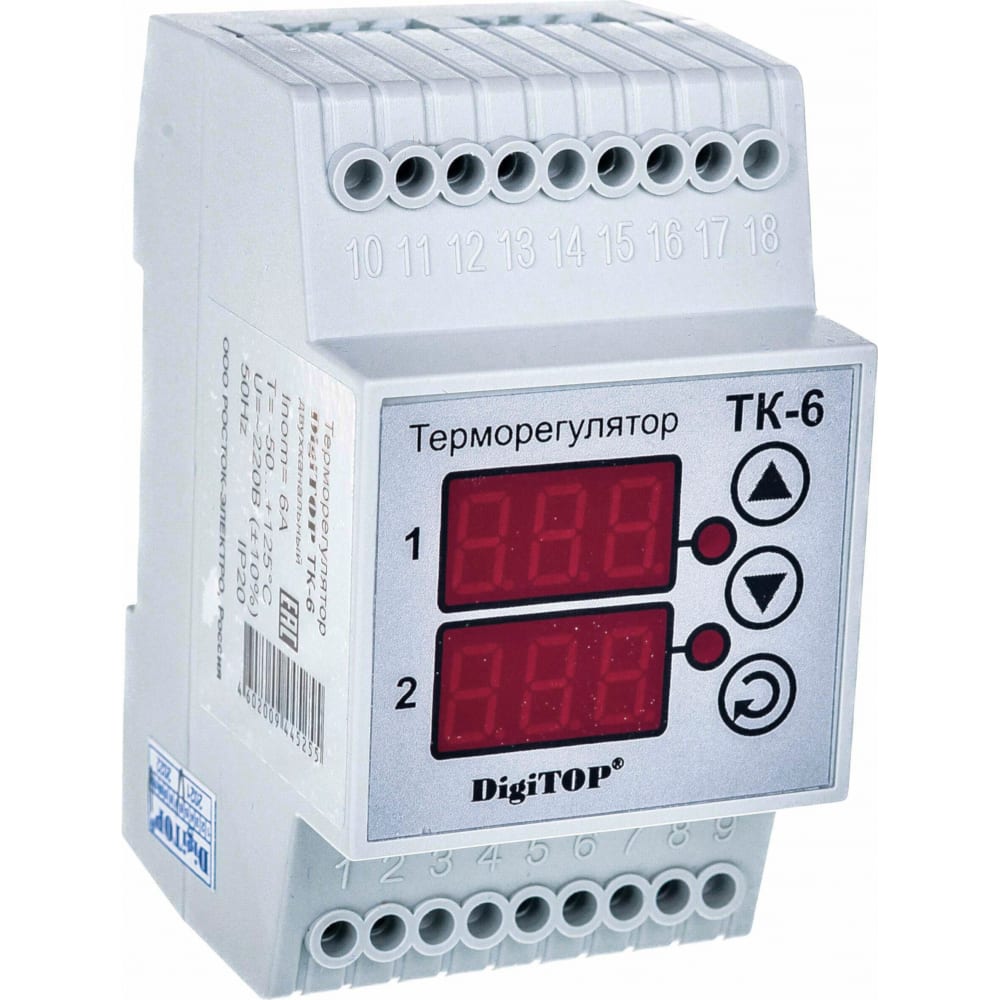 

Терморегулятор DigiTOP ТК-6