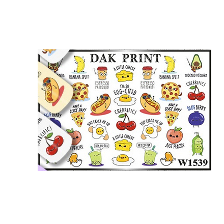 

Набор Dak Print Слайдер-дизайн №1539, 3 шт.
