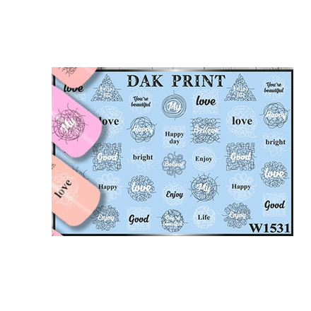

Набор Dak Print Слайдер-дизайн №1531, 3 шт.