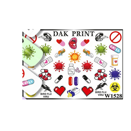 

Набор Dak Print Слайдер-дизайн №1528, 3 шт.