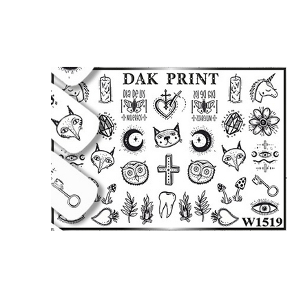 

Набор Dak Print Слайдер-дизайн №1519, 3 шт.