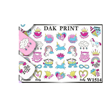 

Набор Dak Print Слайдер-дизайн №1514, 3 шт.