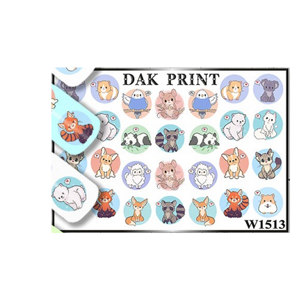 

Набор Dak Print Слайдер-дизайн №1513, 3 шт.