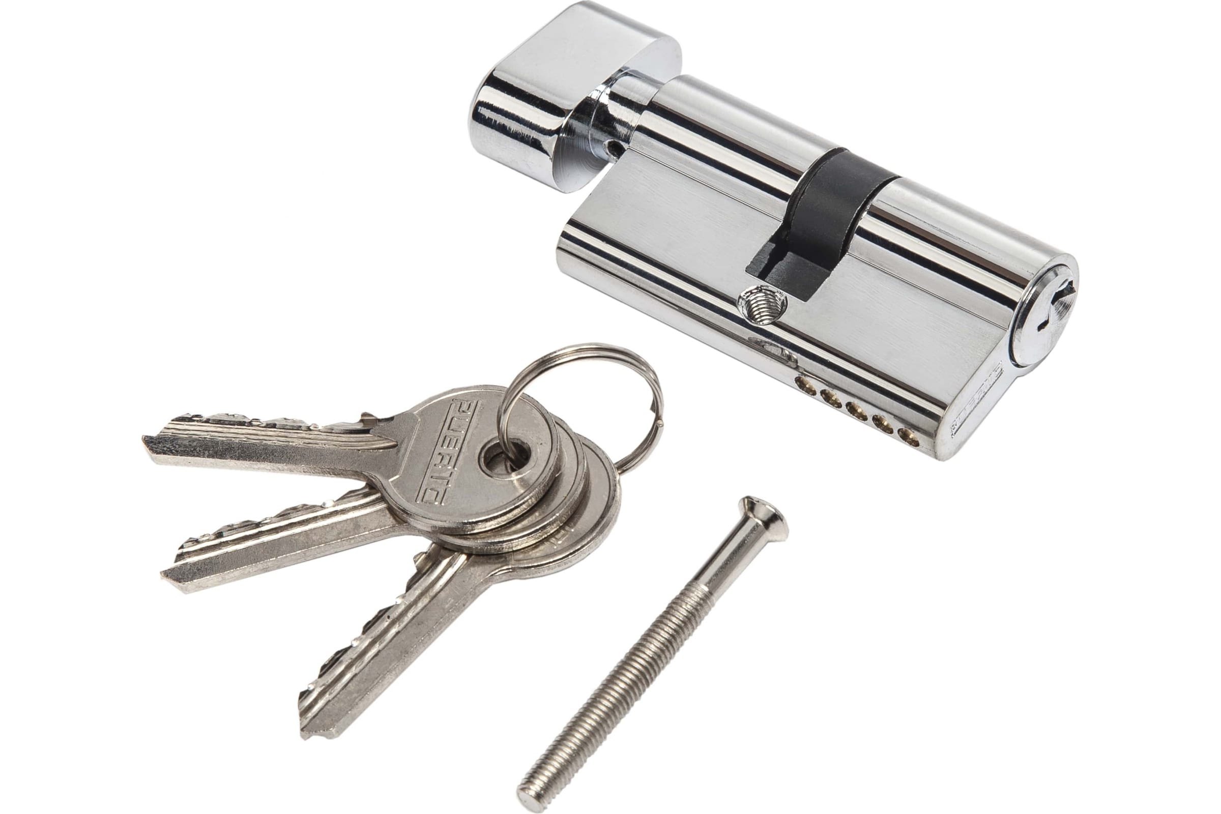 

PUERTO Цилиндр 60 мм К-З, станд., хром блестящий INCS 60-H AL CP