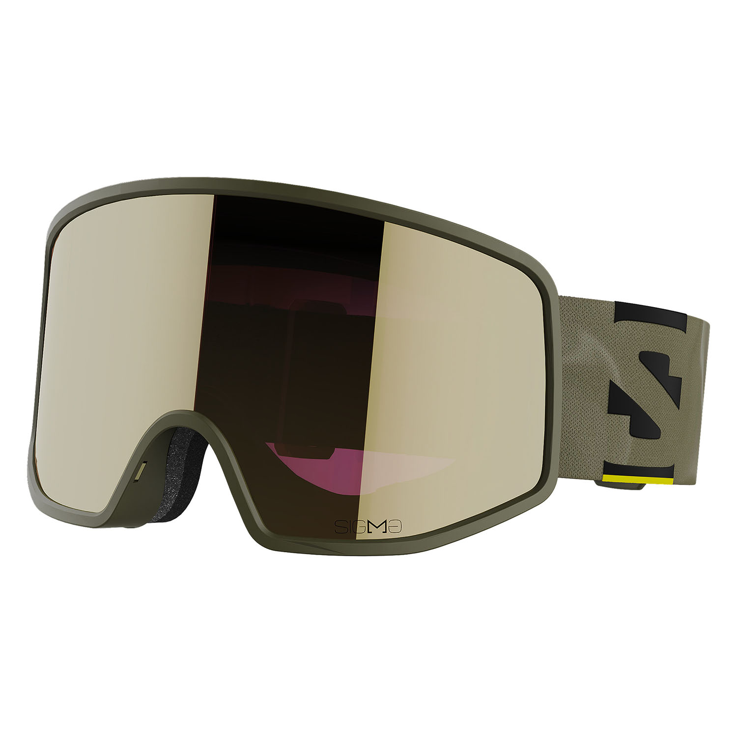 Очки Горнолыжные Salomon Goggles Sentry Pro Sigma Olive Night (Б/Р)