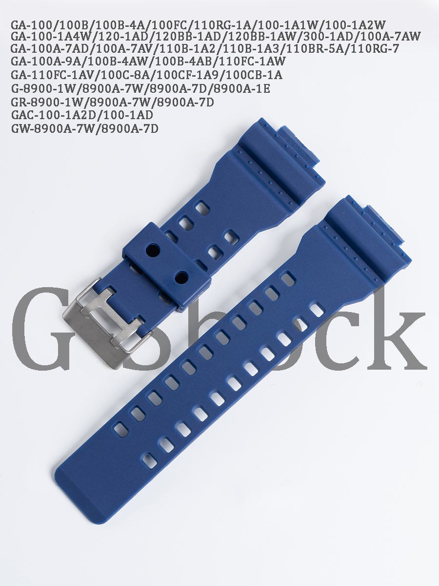 

Ремешок из двух частей унисекс Haspic GA-100 синий, GA-100