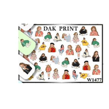 

Набор Dak Print Слайдер-дизайн №1477, 3 шт.