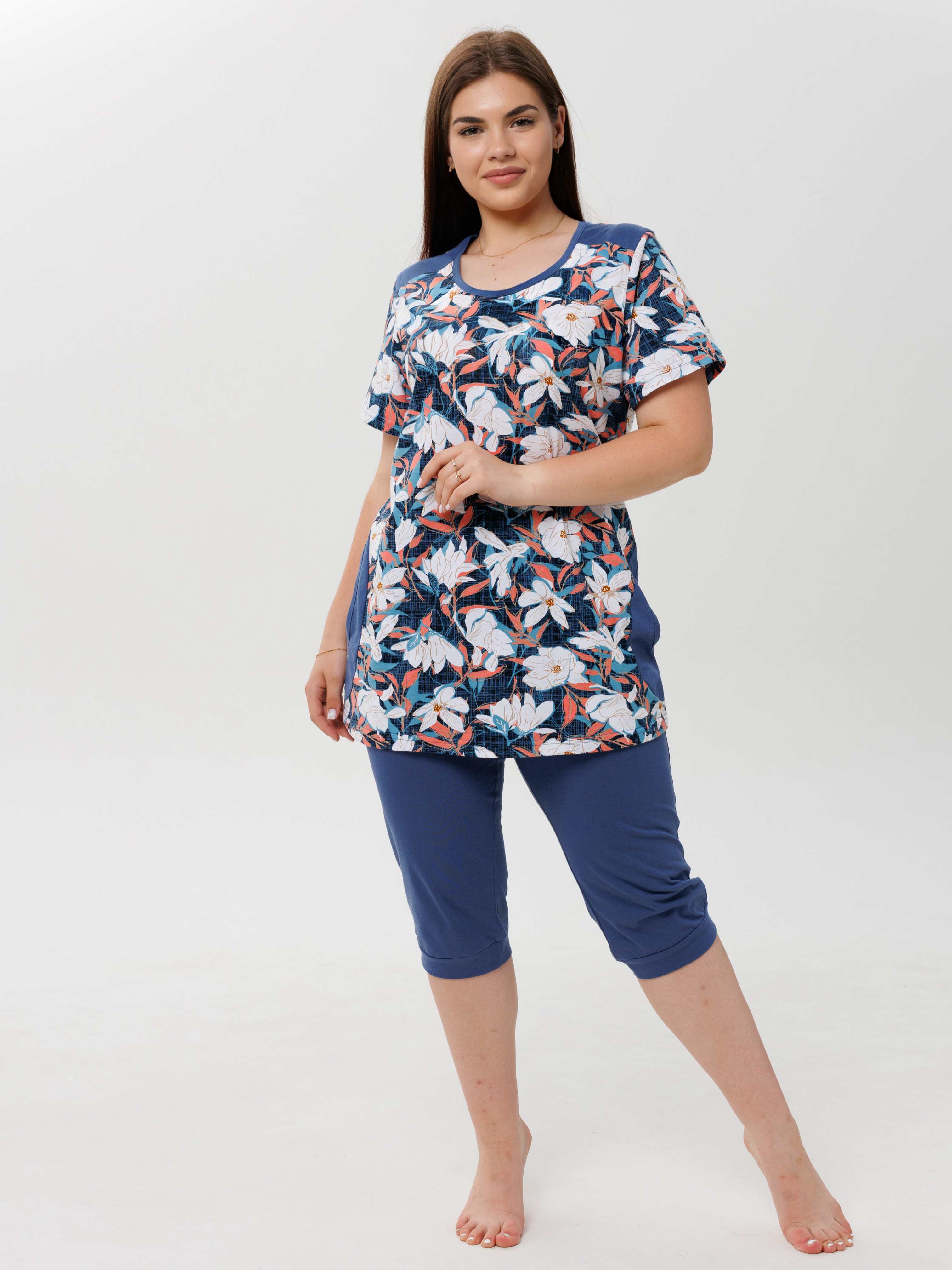 

Костюм женский Elenatex К-223 синий 56 RU, К-223