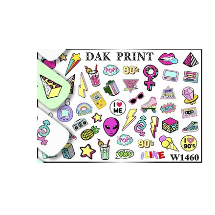 

Набор Dak Print Слайдер-дизайн №1460, 3 шт.
