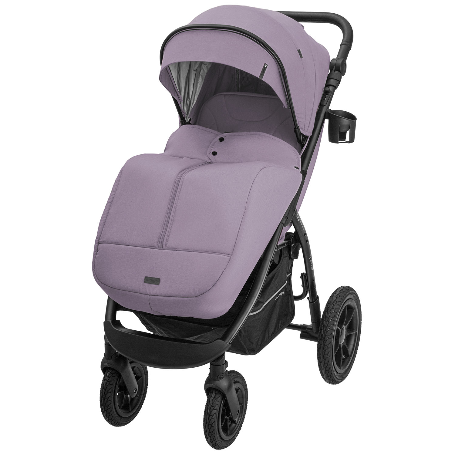 Коляска прогул. EPICA XL AIR (INDIGO) (фиолетовый) прогулочная коляска indigo epica lux s светло серый