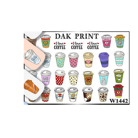 

Набор Dak Print Слайдер-дизайн №1442, 3 шт.