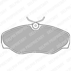 

LP1695 колодки дисковые п. Renault Avantime 2.0/3.0/2.2dCi 01-03/Espace 98>