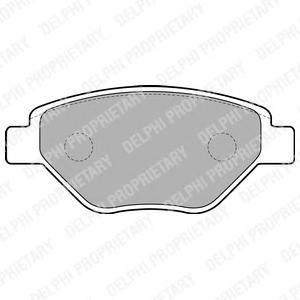 

LP1866 колодки дисковые п. Renault Megane 1.4i 16V 02-03