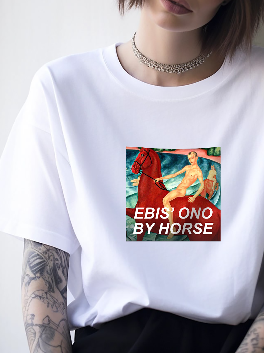 

Футболка женская NoBrand ByHorse белая XL, Белый, ByHorse