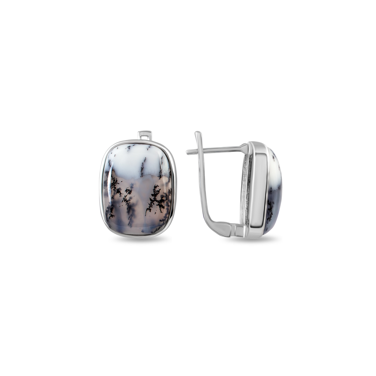 

Серьги из серебра с агатом Balex Jewellery 2410931860, 2410931860