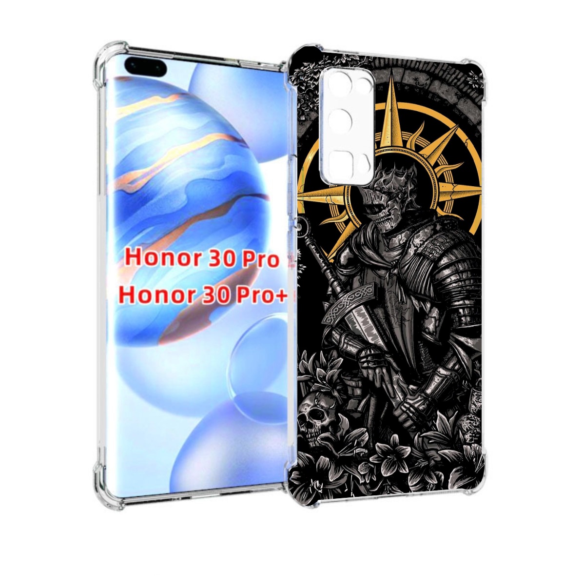 

Чехол бампер MyPads темный железный рыцарь для Honor 30 P, Прозрачный, Tocco