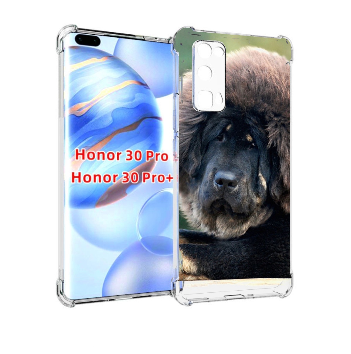 

Чехол бампер MyPads тибетскии мастиф для Honor 30 Pro Honor, Прозрачный, Tocco