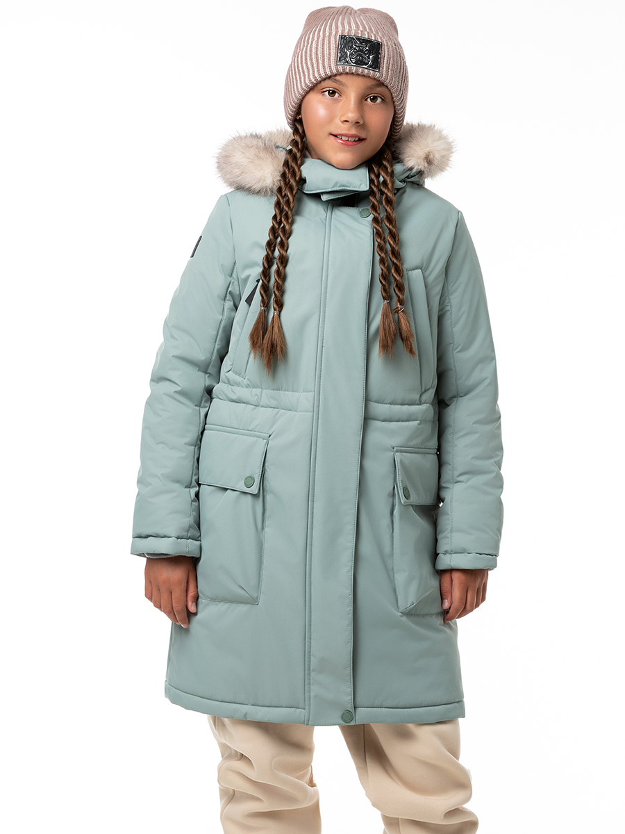 

Парка детская NIKASTYLE 5з4024, полынь, 158, Зеленый, 5з4024