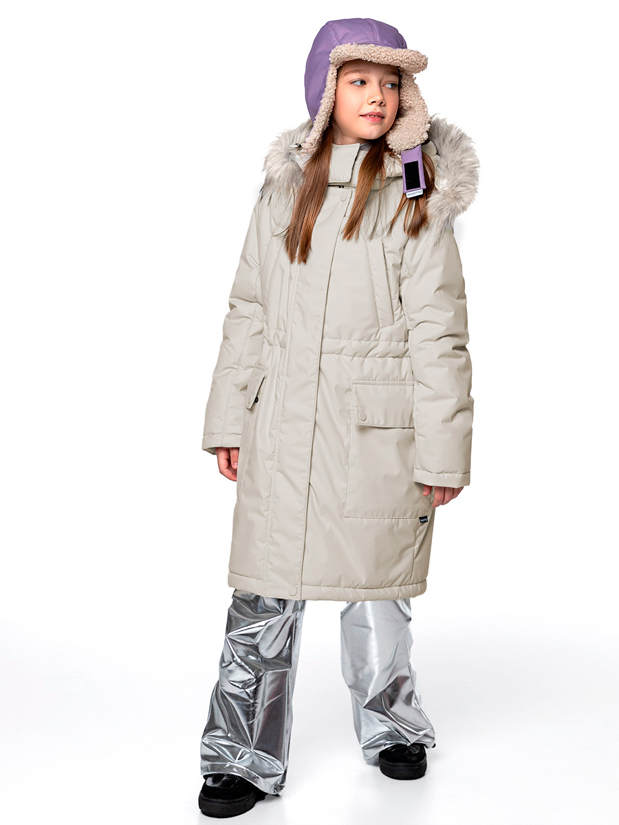 

Парка детская NIKASTYLE 5з4024, беж, 152, Бежевый, 5з4024