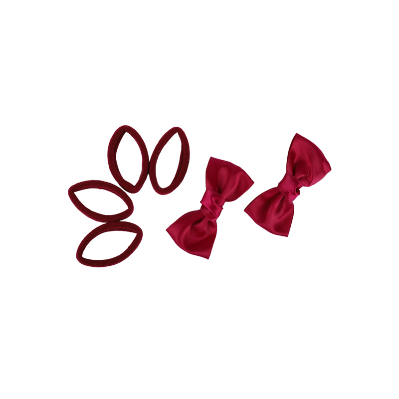 фото Набор аксессуаров accessories для волос резинки и заколки 7*5 см микс 6 пр №2