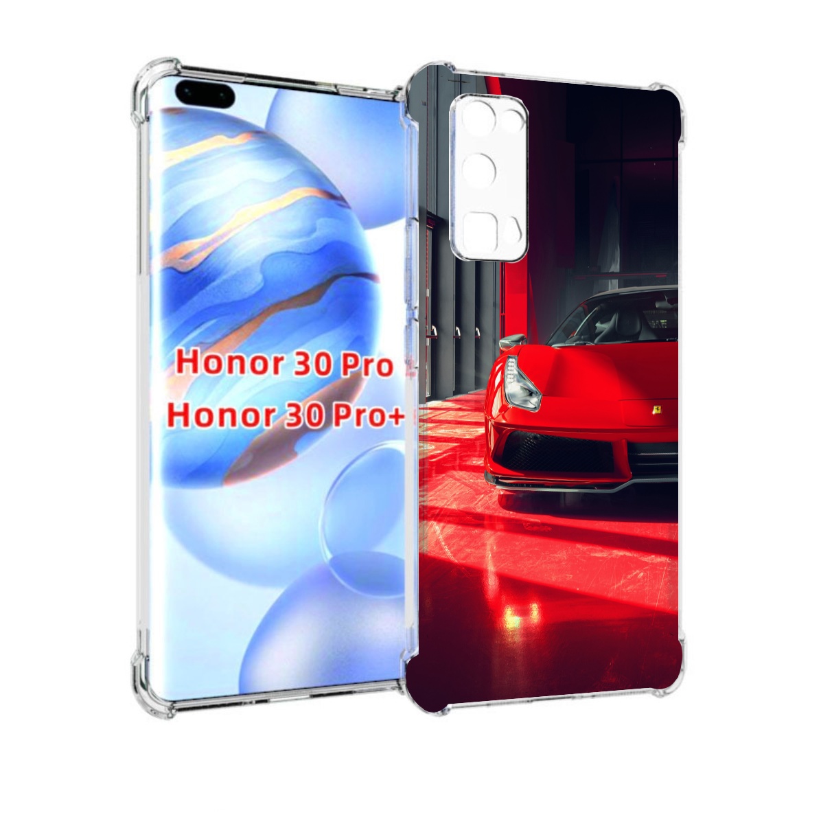 

Чехол бампер MyPads ферра для Honor 30 Pro, Прозрачный, Tocco