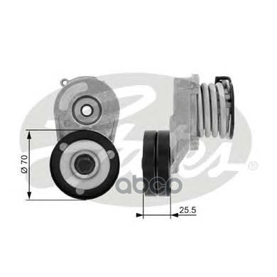 

T38432 натяжитель ремня с роликом Opel Astra 1.7DTi/1.7CDTi 00>
