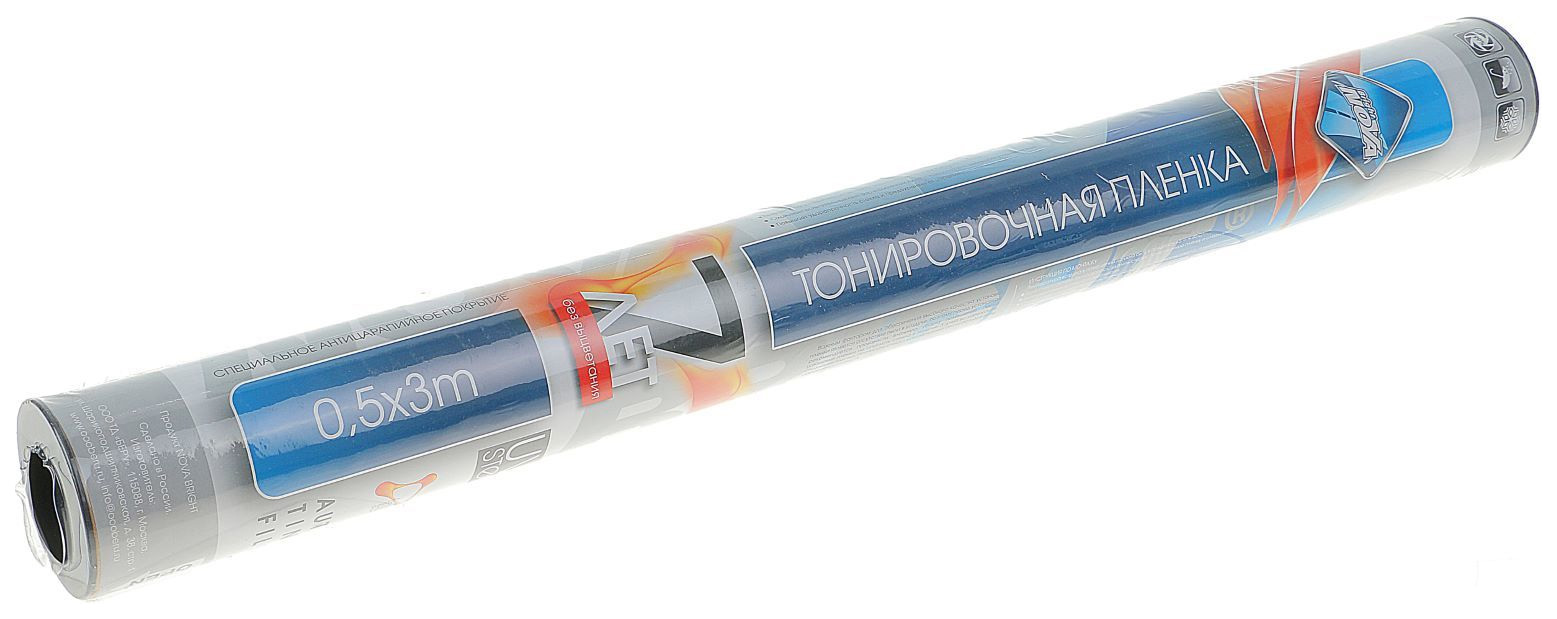 

Пленка тонировочная Nova Bright 10%, 0.5х3 м, Черный