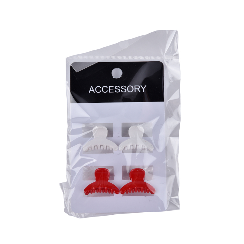 Набор заколок для волос Accessories Крабы 2,5*1,5 см 4 шт №4