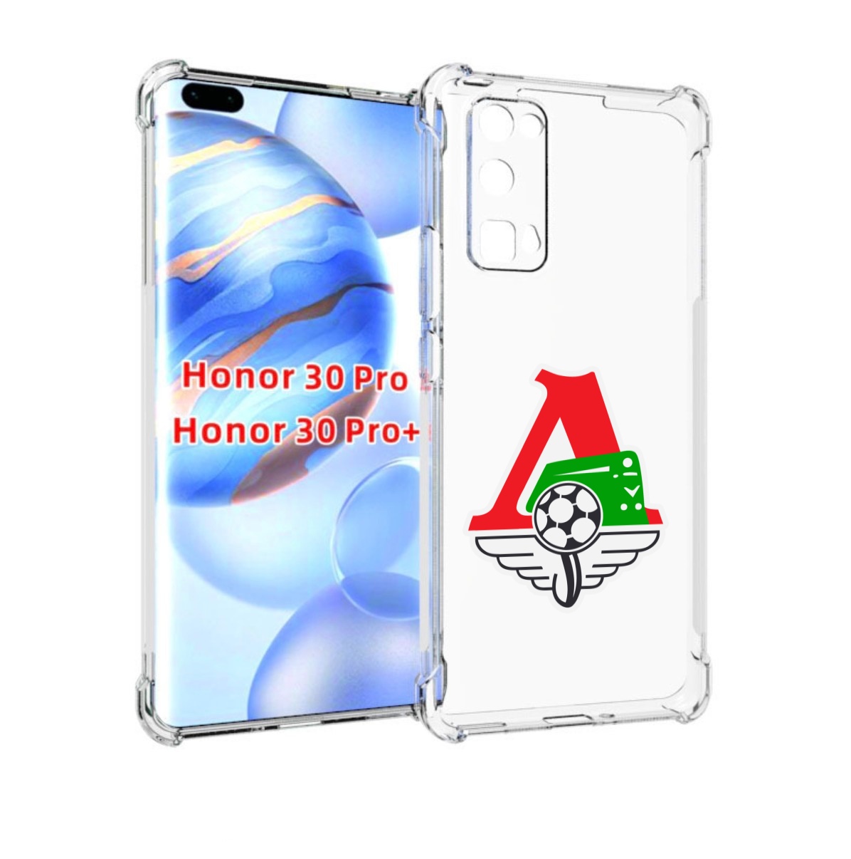 

Чехол бампер MyPads фк локомотив москва мужской для Honor, Прозрачный, Tocco