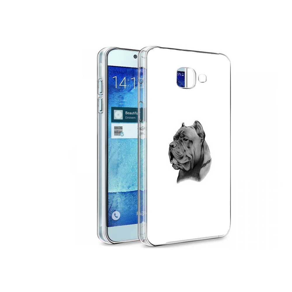 

Чехол MyPads Tocco для Samsung Galaxy A8 грозный бульдог, Tocco