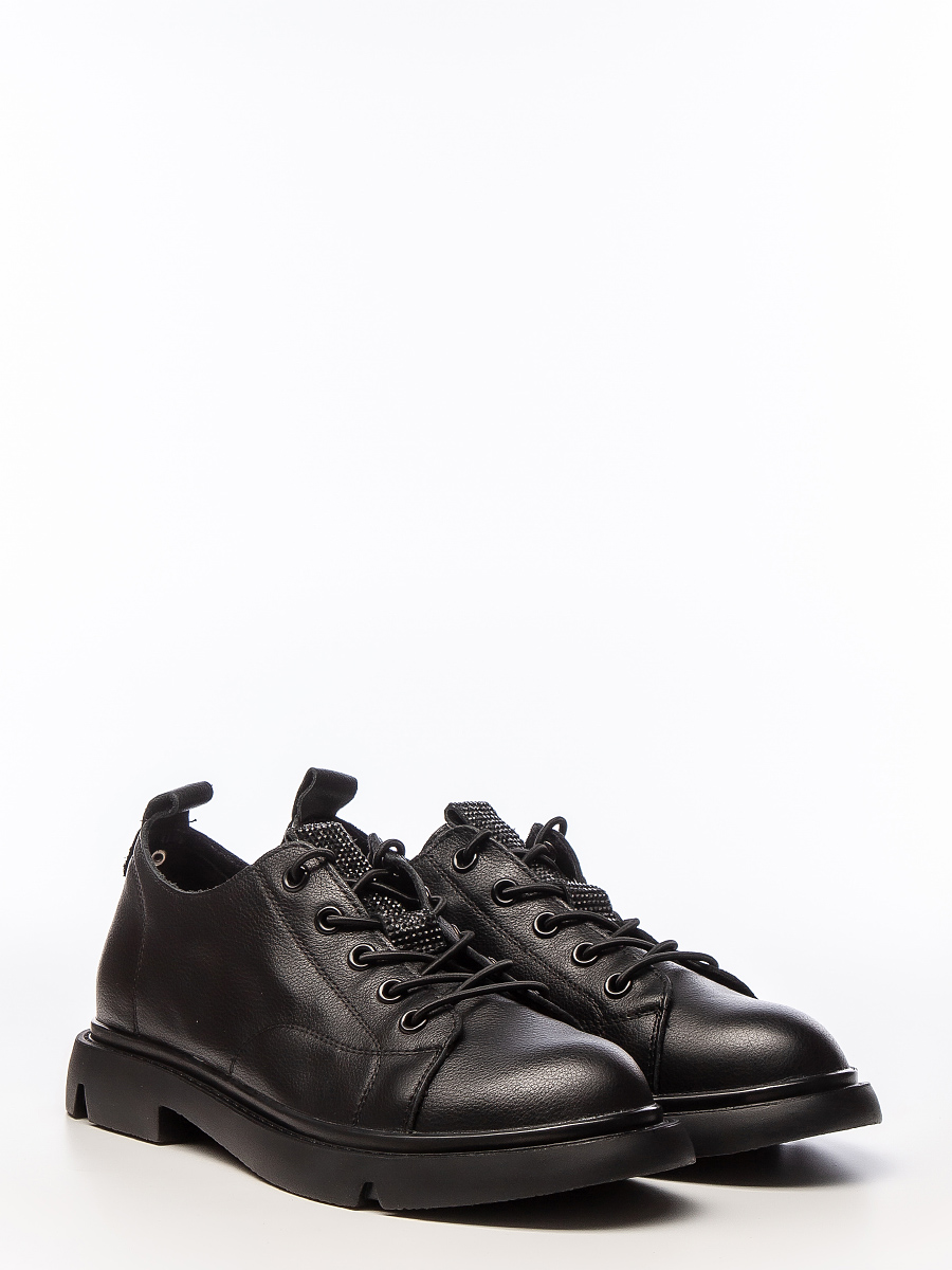

Полуботинки женские Color Me 8006-1 black черные 38 RU, 8006-1 black