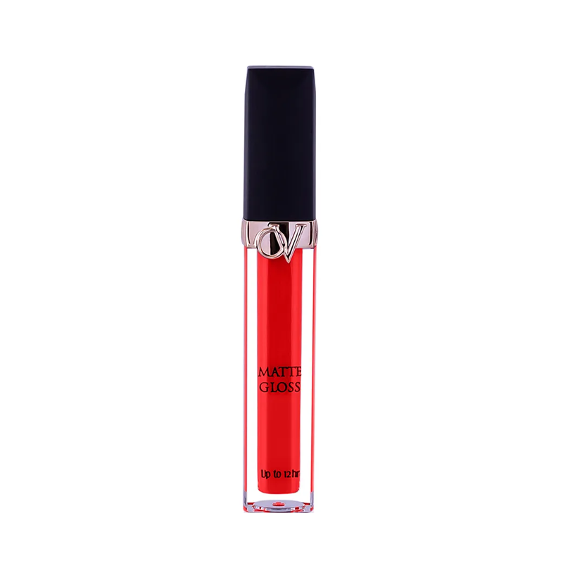 

Помада для губ жидкая Olivia Valera Liquid lipstick тМорковно-красный 8 мл
