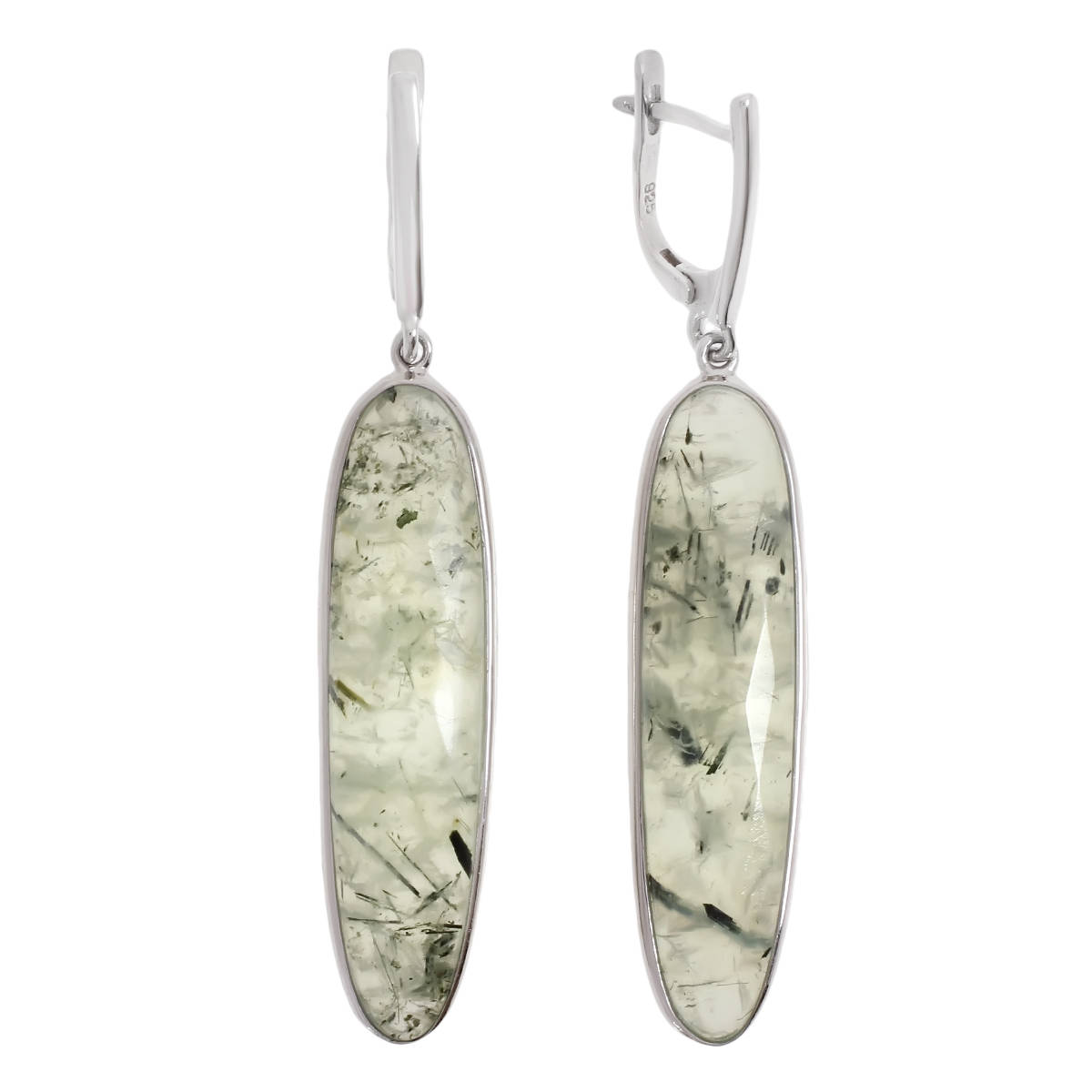

Серьги из серебра с пренитом Balex Jewellery 2436930160, 2436930160