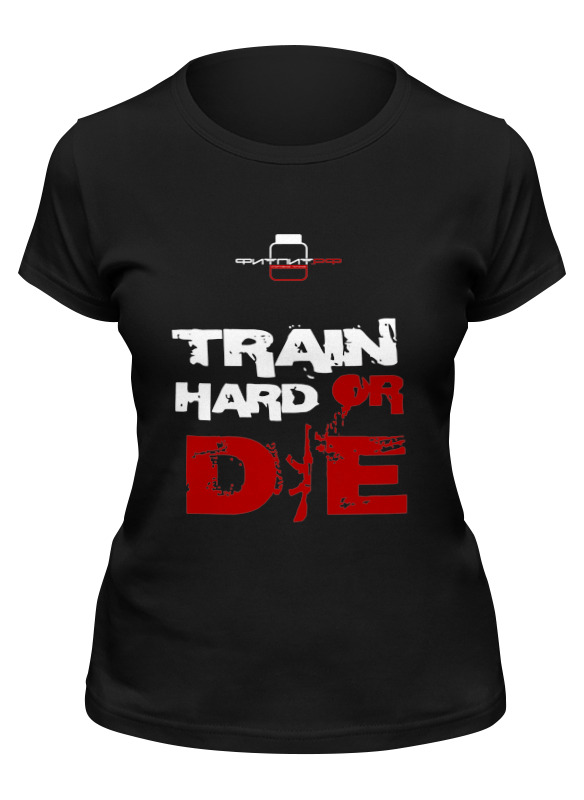 фото Футболка женская printio фитпит.рф - спортивное питание черная s