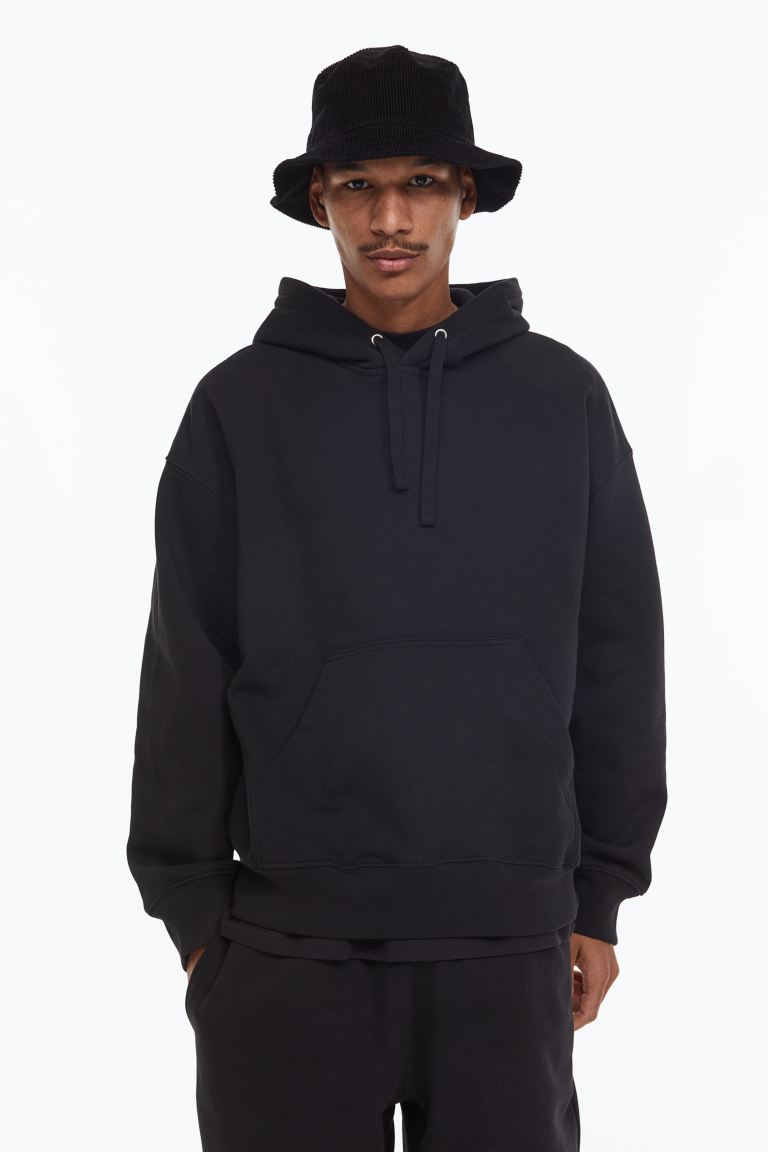

Худи мужское H&M 1035203008 черное 3XL (доставка из-за рубежа), 1035203008
