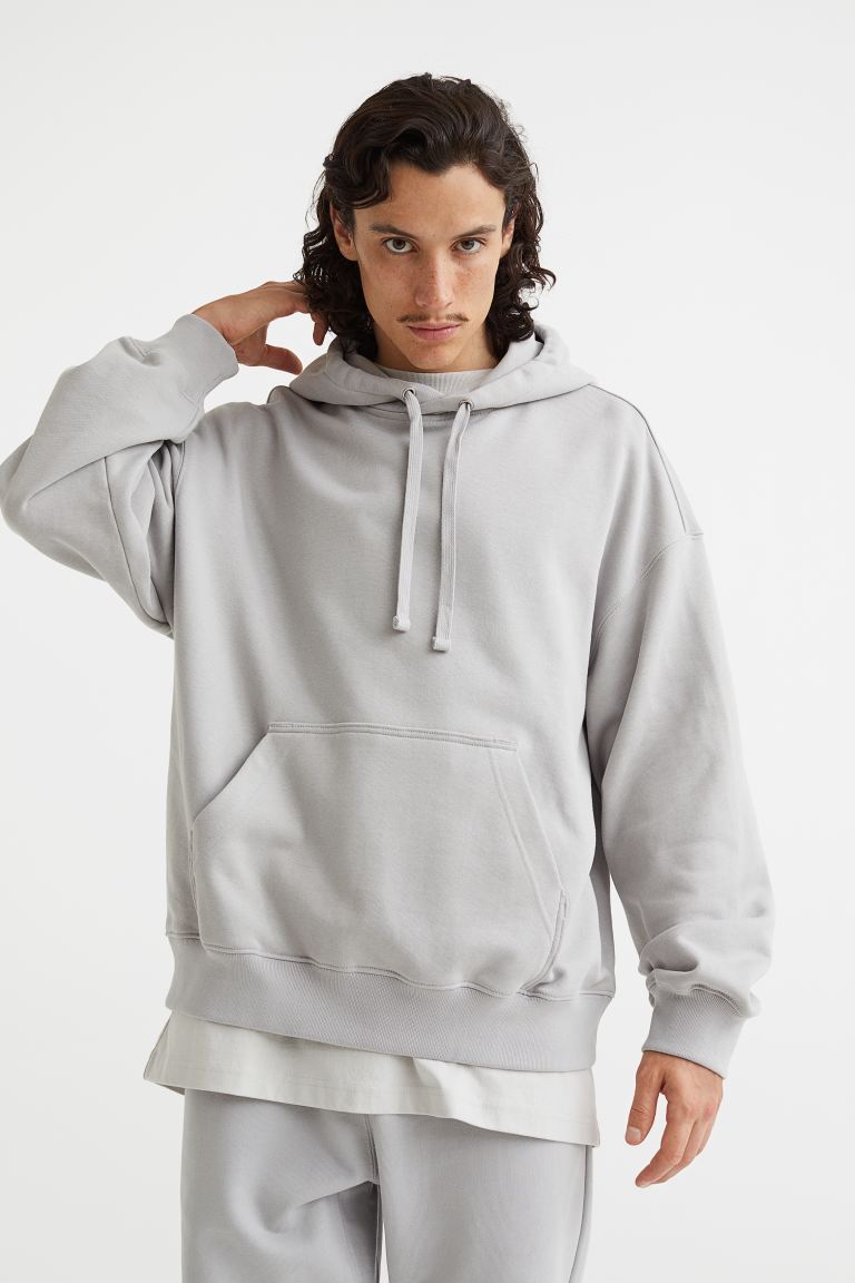 

Худи мужское H&M 1035203009 серое XL (доставка из-за рубежа), Серый, 1035203009