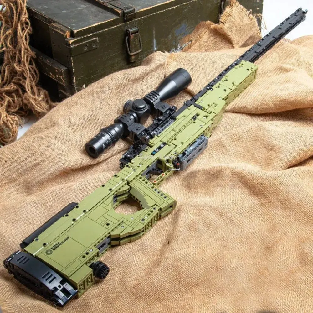 

Конструктор снайперская винтовка HC-TOYS AWM из 1491 дет, AWM