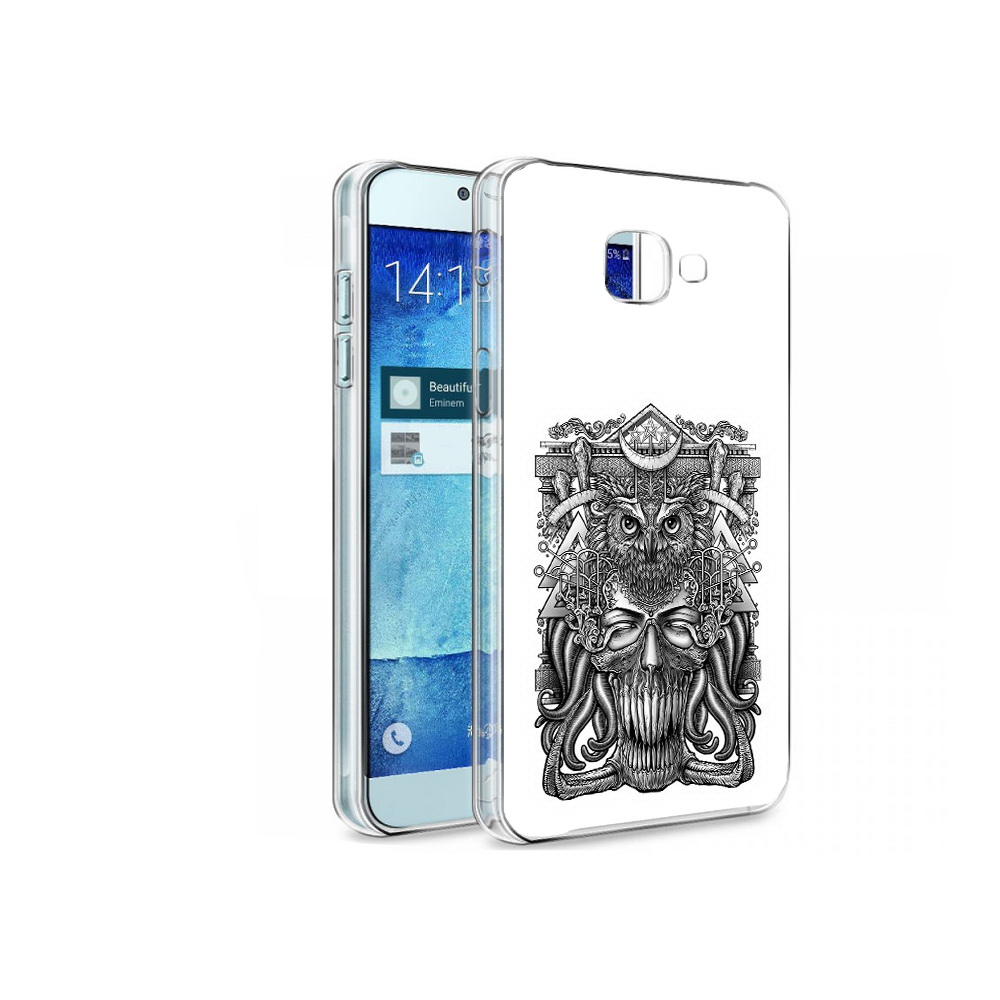 

Чехол MyPads Tocco для Samsung Galaxy A8 зубастая сова, Tocco