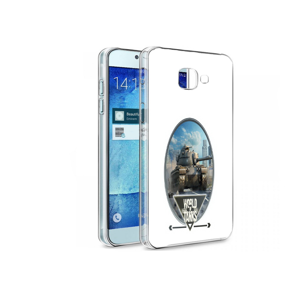 

Чехол MyPads Tocco для Samsung Galaxy A8 игра с танками, Tocco