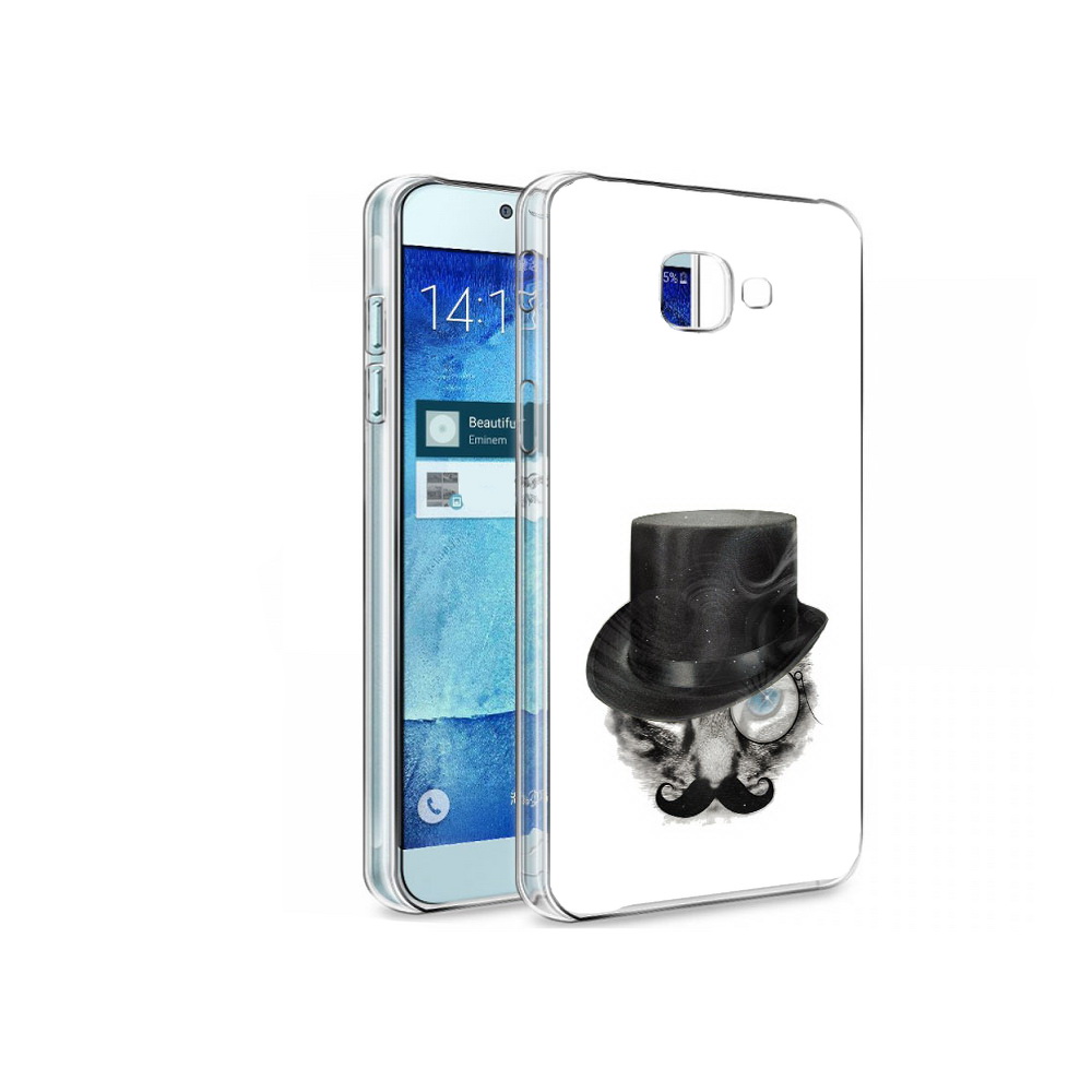 

Чехол MyPads Tocco для Samsung Galaxy A8 интелегентный кот, Tocco