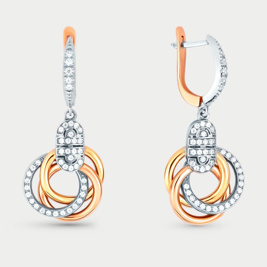 

Серьги из золота с фианитом GOLD CENTER С777/3К, С777/3К