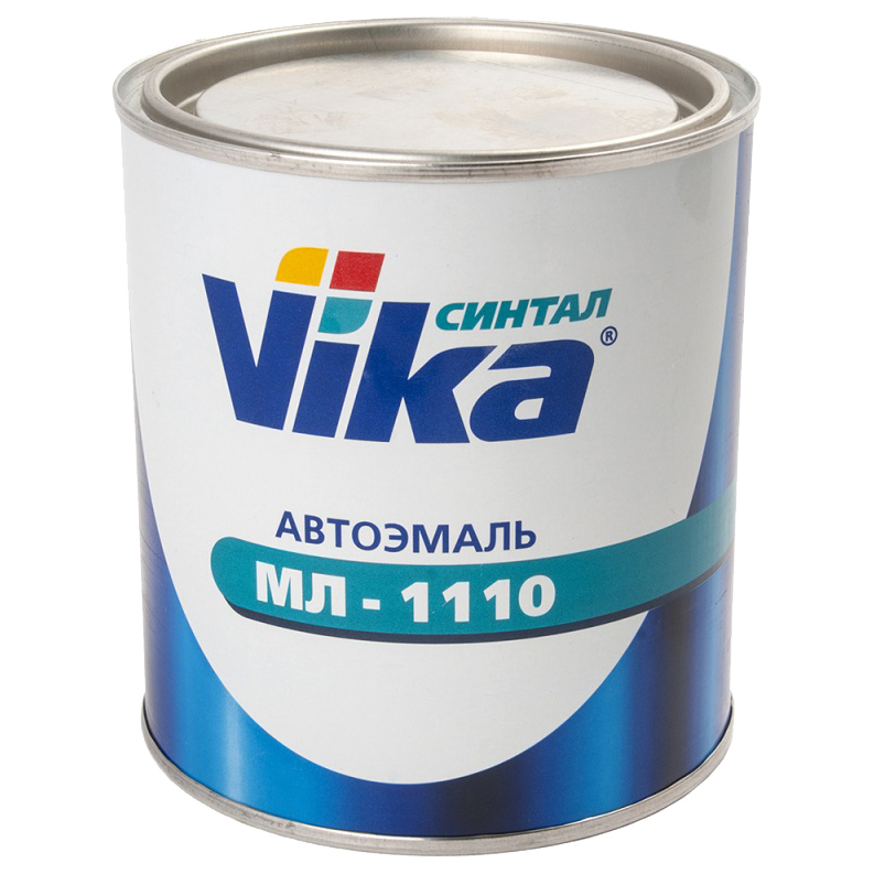 

Эмаль автомобильная VIKA 1035 Желтая МЛ-1110, 0,8 кг., Желтый, МЛ-1110