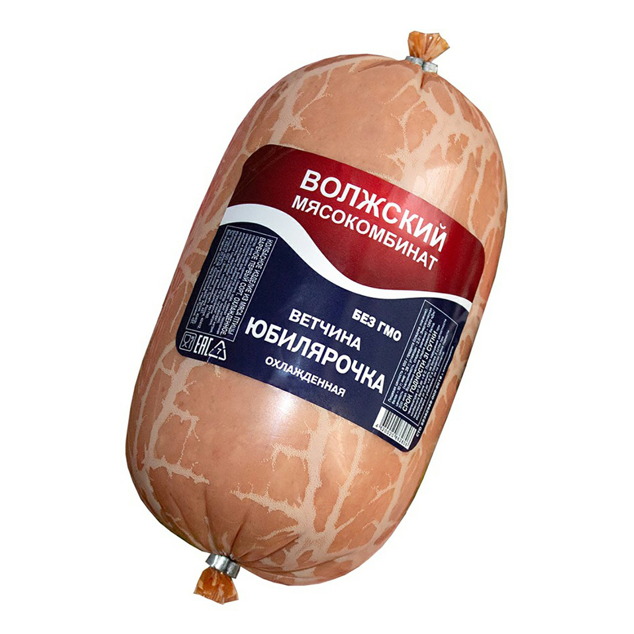 

Ветчина вареная Волжский мясокомбинат Юбилярочка +-500 г