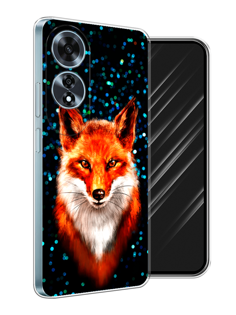 

Чехол Awog на Oppo A60 "Волшебная лиса", Оранжевый;черный;белый, 2516950-1