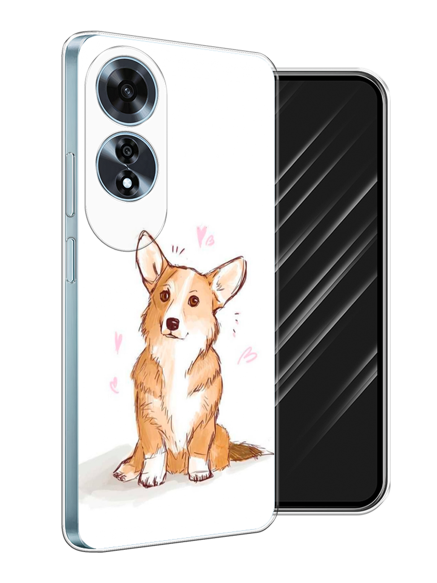 

Чехол Awog на Oppo A60 "Корги любовь", Бежевый;белый, 2516950-1