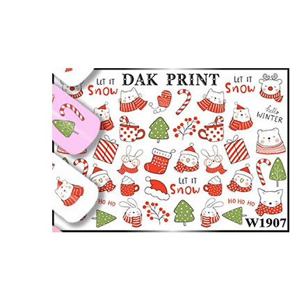 

Набор Dak Print Слайдер-дизайн №1907, 3 шт.