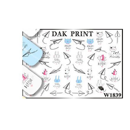 

Набор Dak Print Слайдер-дизайн №1839, 3 шт.