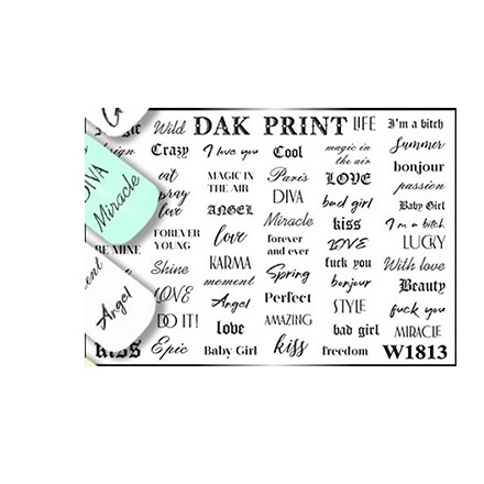 

Набор Dak Print Слайдер-дизайн №1813, 3 шт.