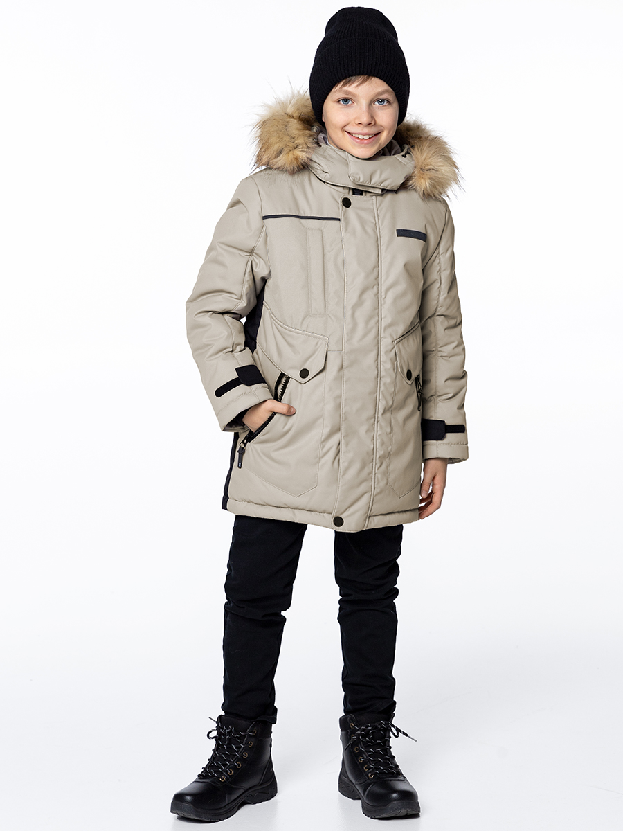 

Куртка детская NIKASTYLE 4з3524, беж, 140, Бежевый, 4з3524